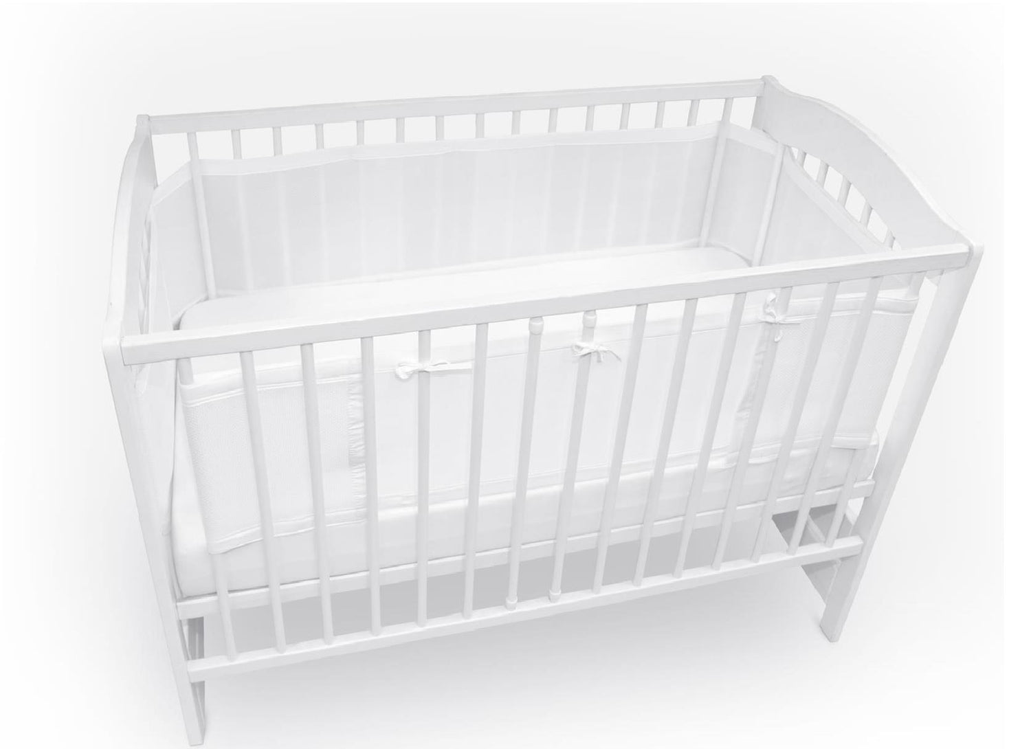 Cot Mesh Liner 2 parts Breathable Comfort White