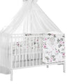 Baby Bedding Set 10Pc Fit Cot Bed 140x70cm Dream Catcher White