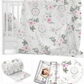 6Pc Baby Bedding Set Bumper Pillow Duvet Fit Cot 120x60cm Dream Catcher