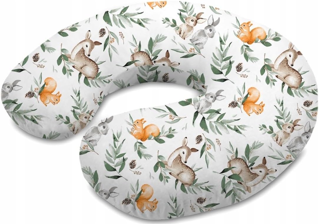 Baby Feeding Pillow Cotton Newborn Maternity Green Glade
