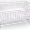 Cot Mesh Liner 2 parts Breathable Comfort Pink