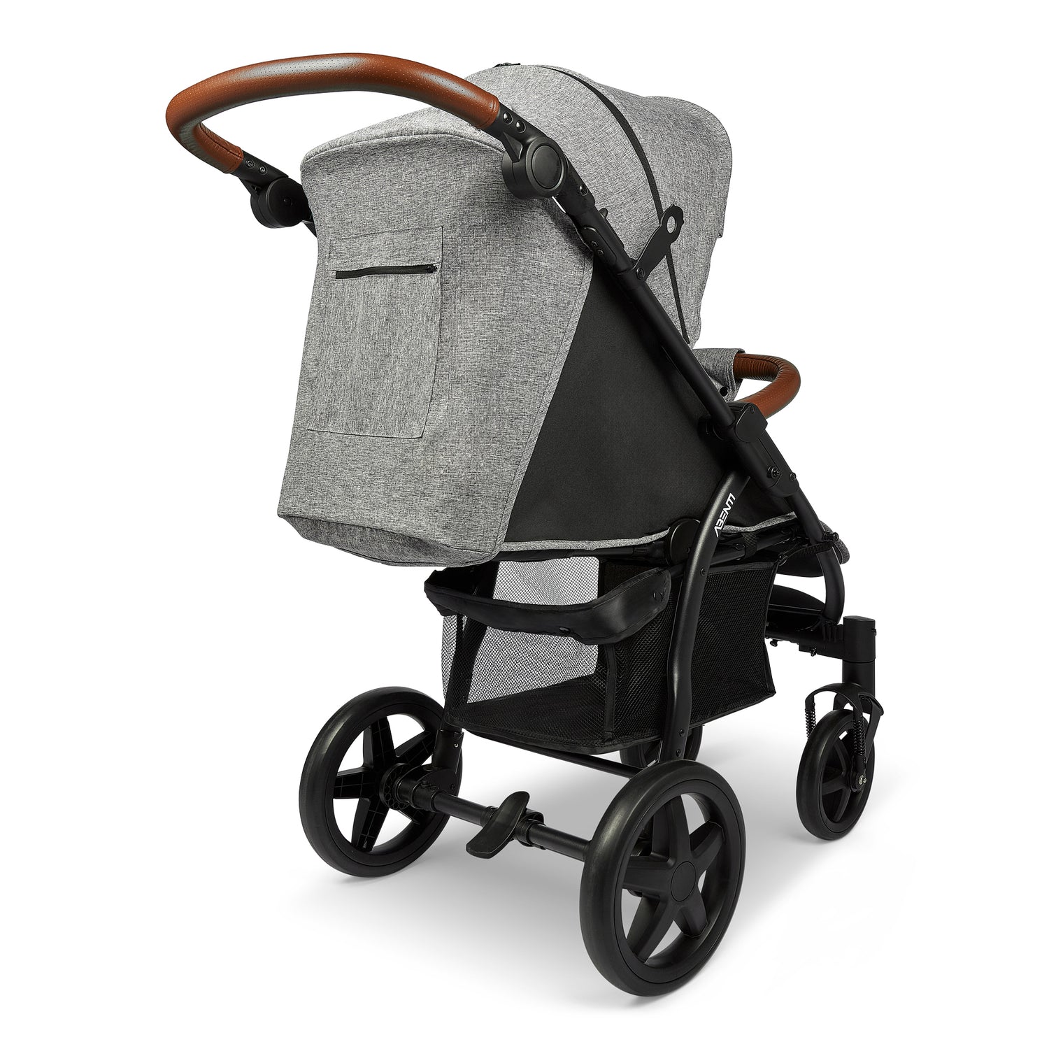 Pushchair Abenti Arezzo Pram Stroller Buggy Footmuff Rain Cover Baby Compact Grey