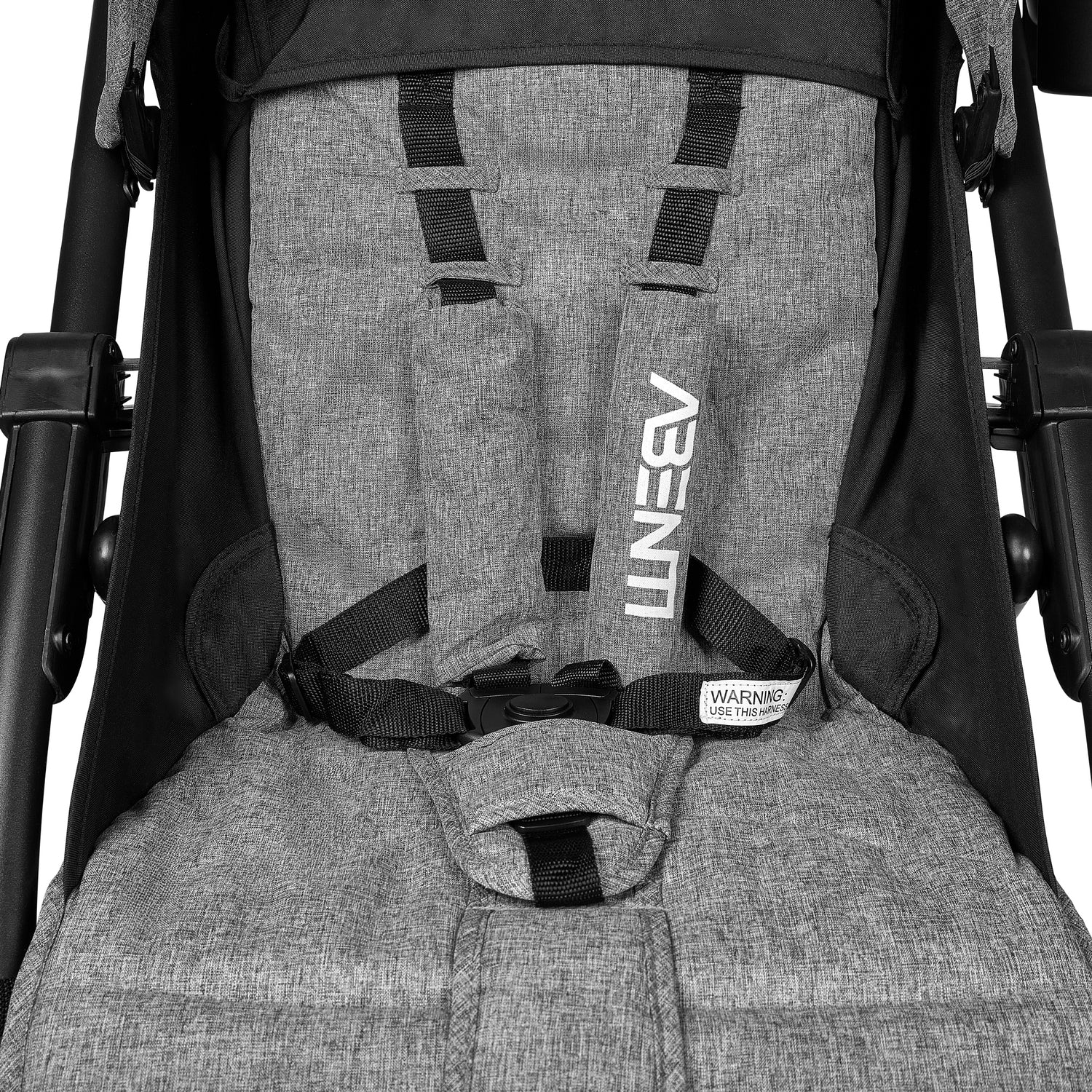 Pushchair Abenti Arezzo Pram Stroller Buggy Footmuff Rain Cover Baby Compact Grey