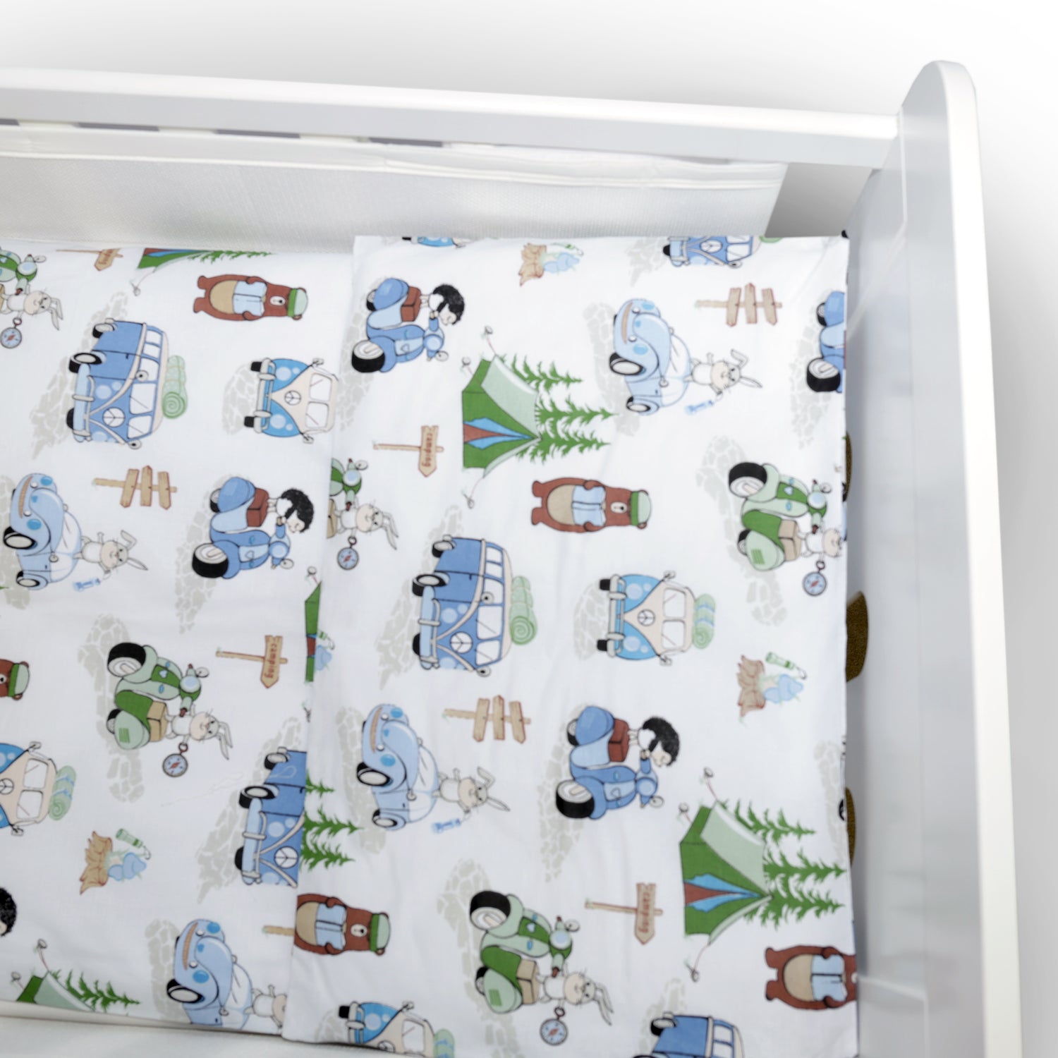 Baby Cot Bedding Set 3Pc Fit Cot bed 140x70 Camping
