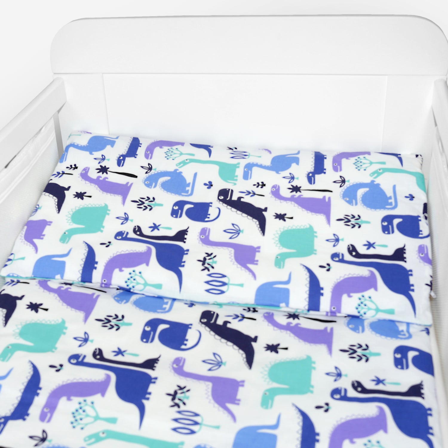 Baby Cot Bedding Set 3Pc Fit Cot 120x60cm Dinosaurs
