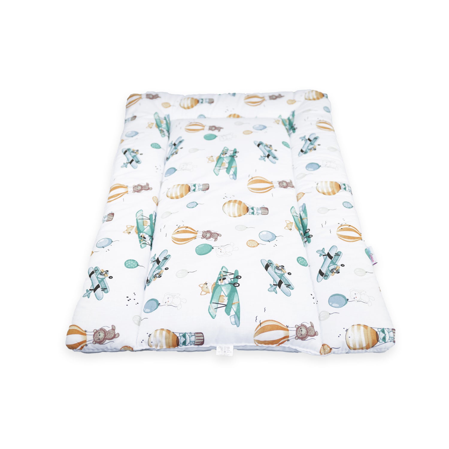 Baby Changing Mat 100% Cotton Padded Soft Nursery for Unit Dreamy Flight