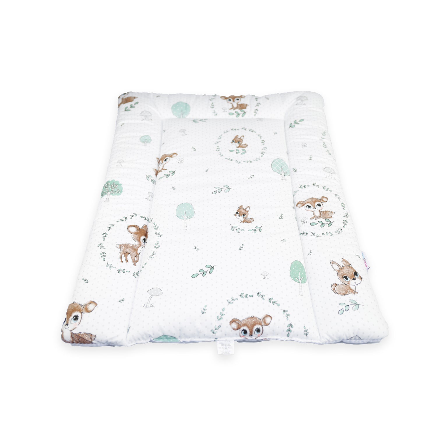 Baby Changing Mat 100% Cotton Padded Soft Nursery for Unit Fairy-tale Forest