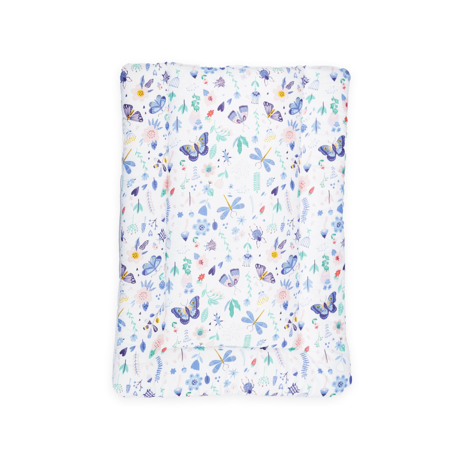 Baby Changing Mat 100% Cotton Padded Soft Nursery for Unit On the Meadow