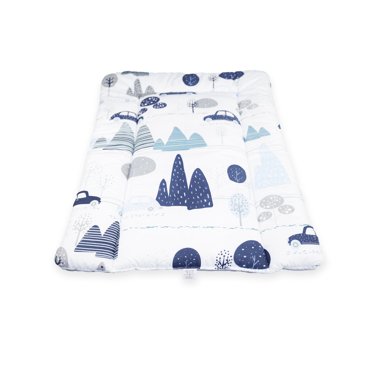 Baby Changing Mat 100% Cotton Padded Soft Nursery for Unit Retro Cars