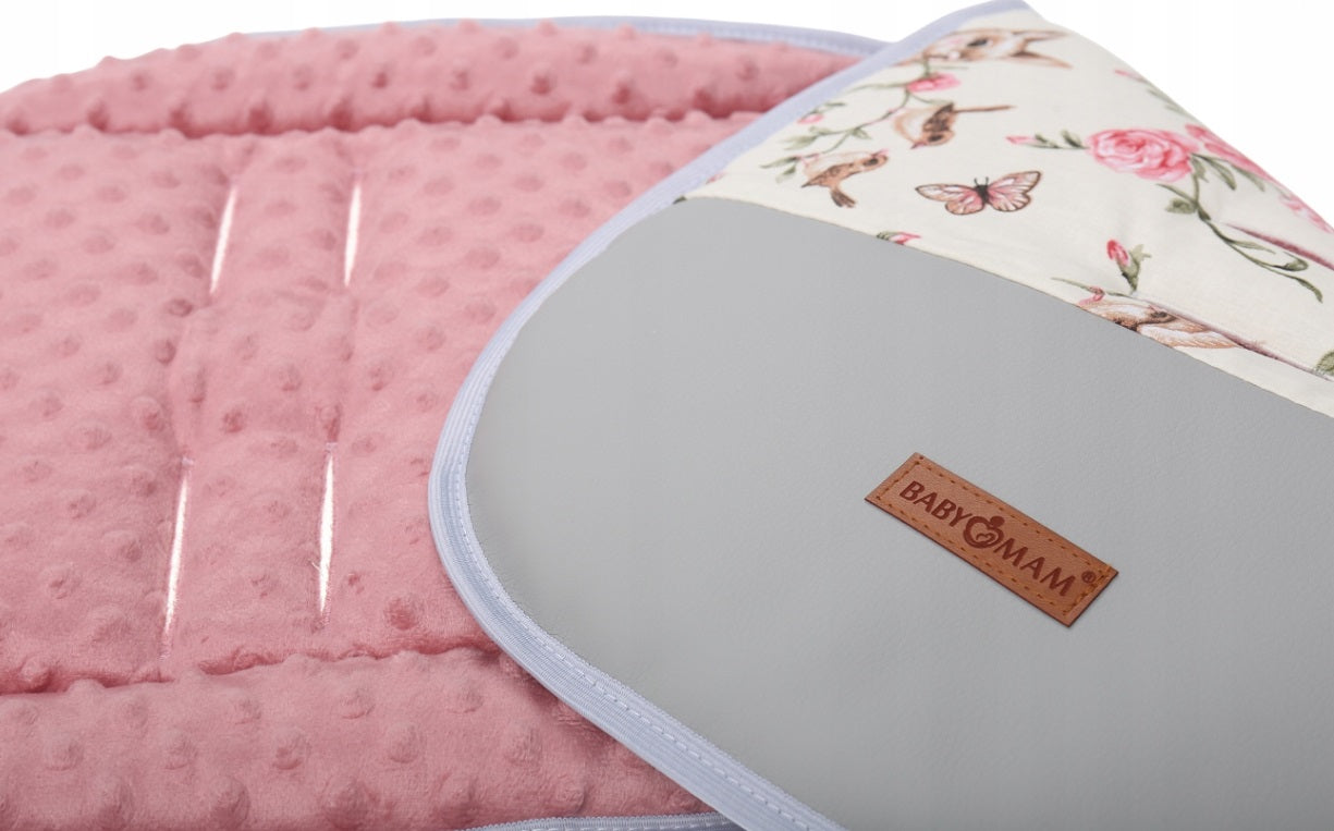 Universal Seat Liner Pushchair Double Sided Soft Pram Cotton Buggy Stroller Smocked/Secret Garden