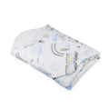 Baby Swaddle Wrap Newborn Blanket Cotton Sleeping Bag Retro Locomotive