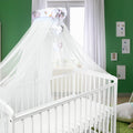 Canopy Holder Pole Bar Drape Mosquito Net with Ribbon COTBED/ COT Elephant in the Cloud