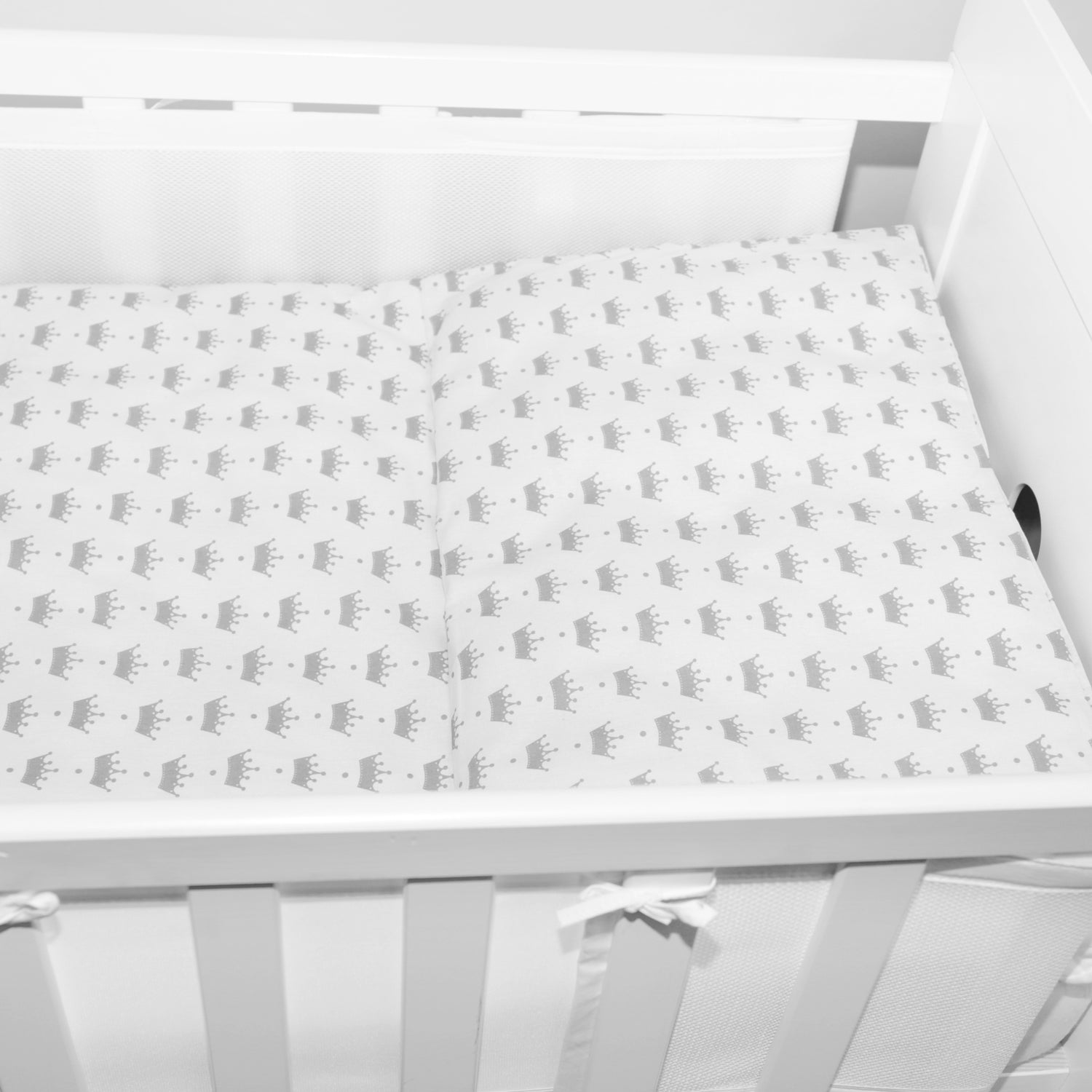 Baby Cot Bedding Set 3Pc Fit Cot 120x60cm Royal