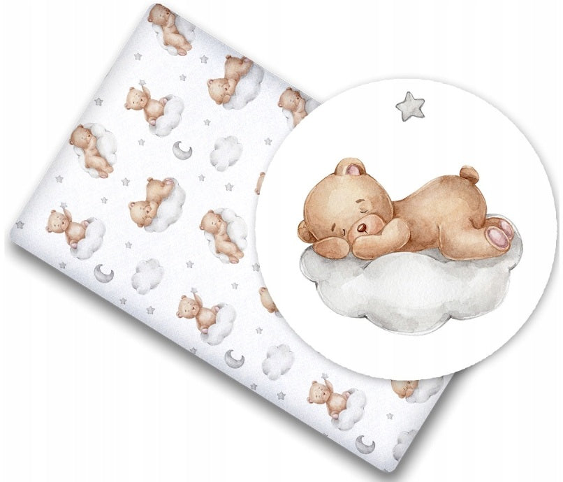 Cloud Dreams Baby Sheet 140x70 Cotton Comfort