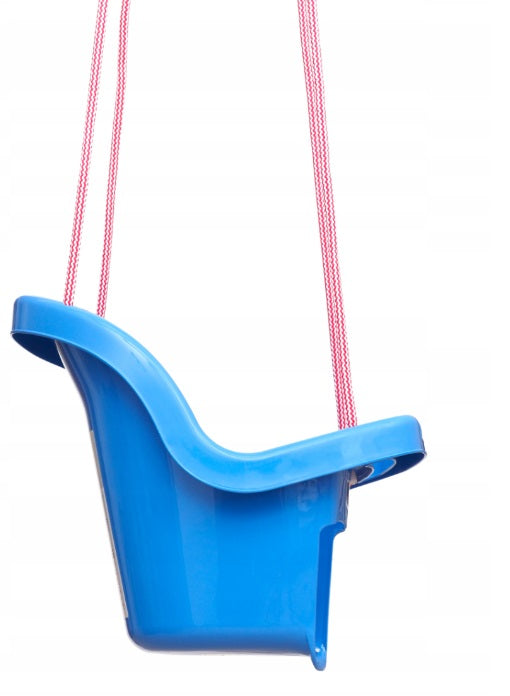 Baby Swing Seat Hanging Toddler Rope Safety Garden Toddler Outdoor Indoor Garden Blue