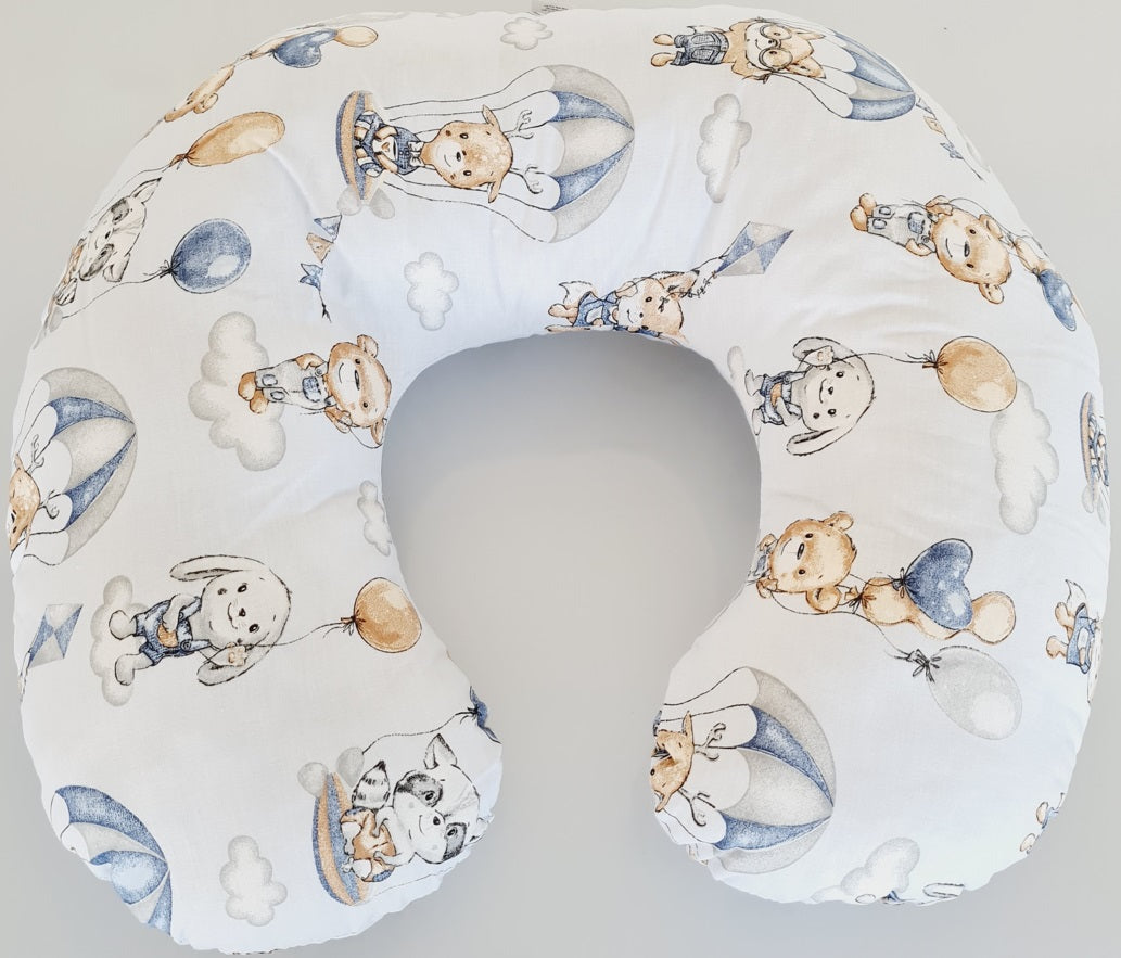 Cover Feeding Pillow Nursing Baby Breastfeeding Cotton Walk in the Clouds