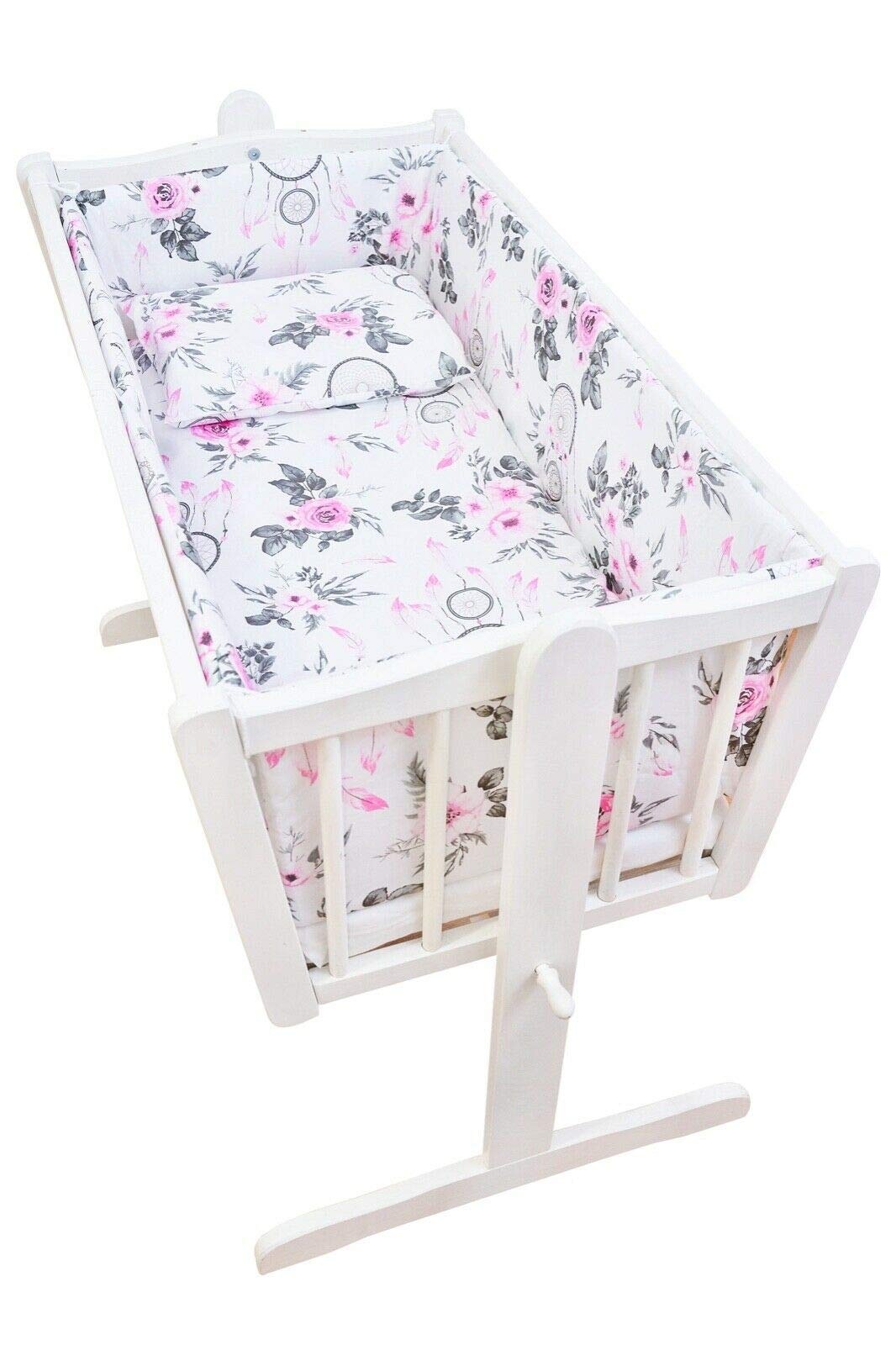 Baby Bedding Set 6pc 70x80cm Fit Crib Duvet Sheet Dream Catcher