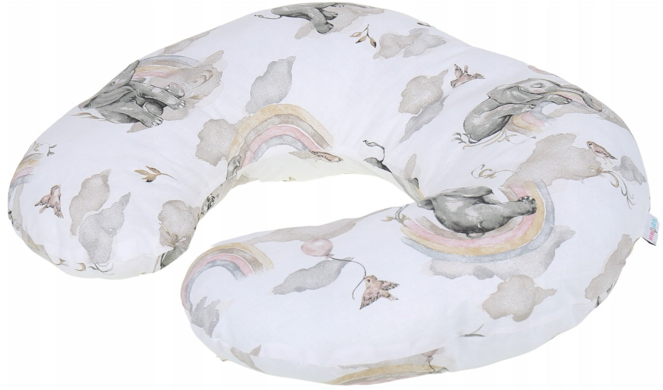 Cover Feeding Pillow Nursing Baby Breastfeeding Cotton Elephant in the Cloud