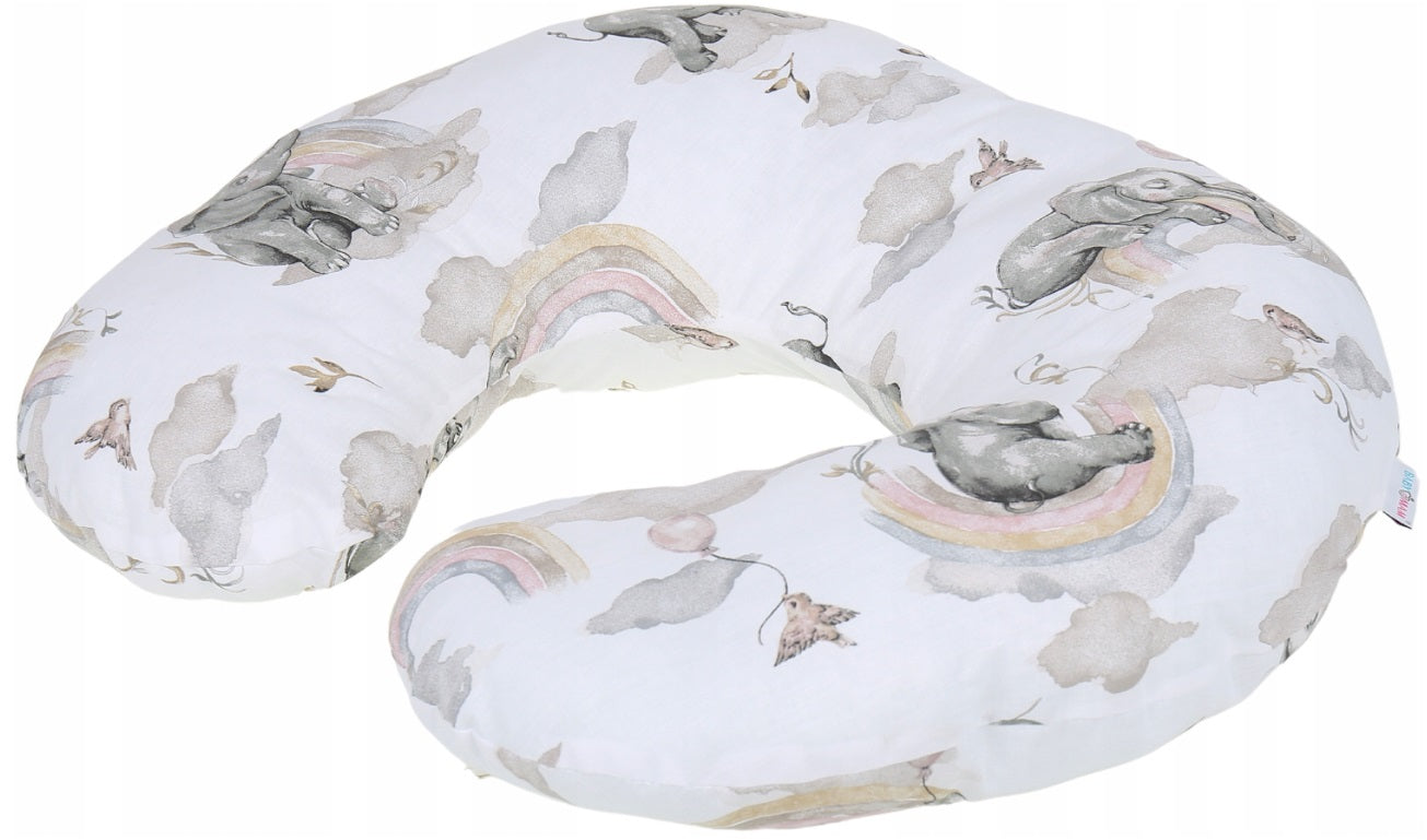Cover Feeding Pillow Nursing Maternity Baby Breastfeeding Cotton Elephant in the Cloud