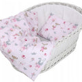 Baby Bedding Set 2pc fit Crib/Cradle/Moses basket/Pushchair 70x80cm Fox and Rabbit