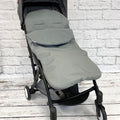Universal Footmuff Fleece Pushchair Stroller Buggy Car seat Plain/Grey