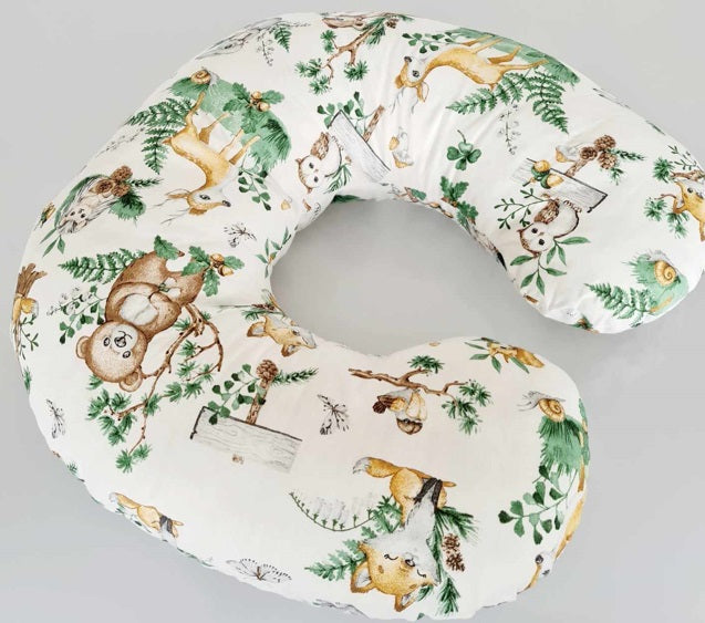 Baby Feeding Pillow Cotton Newborn Animals In The Forest