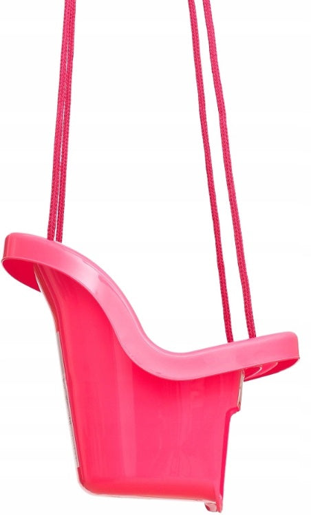 Baby Swing Seat Hanging Toddler Rope Safety Garden Toddler Outdoor Indoor Garden Pink