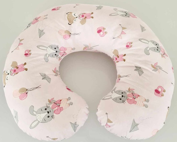 Baby Feeding Pillow Cotton Newborn Fox and Rabbit