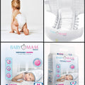 Disposable Diapers BABYMAM Fragrance Free and Extra Skin Care JUNIOR 11-18kg