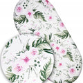 80x38cm Fitted Sheet for Baby Moses Basket Pram 100% Cotton Garden Flowers