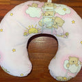 Baby Breast Feeding Pillow Pregnancy Nursing Cotton Ladder Pink