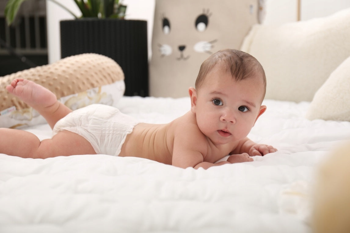 Disposable Diapers BABYMAM Fragrance Free and Extra Skin Care JUNIOR 11-18kg