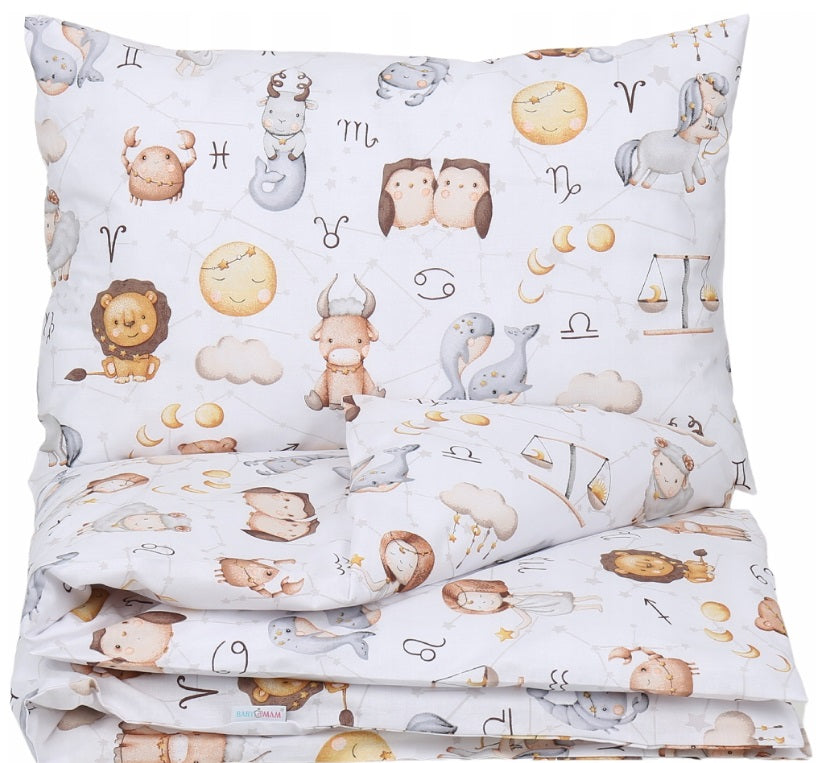 120x90 2Pc Baby Bedding Duvet Cover Set fit Cot Cotton Lucky Star