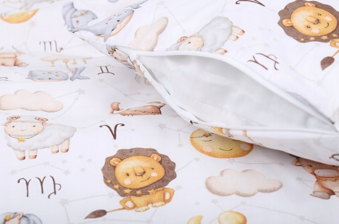 120x90 2Pc Baby Bedding Duvet Cover Set fit Cot Cotton Lucky Star