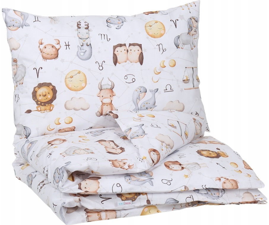 120x90 2Pc Baby Bedding Duvet Cover Set fit Cot Cotton Lucky Star