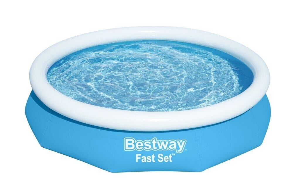 Swimming Pool Garden Bestway Fast Set Inflatable  57456 10Ft X26