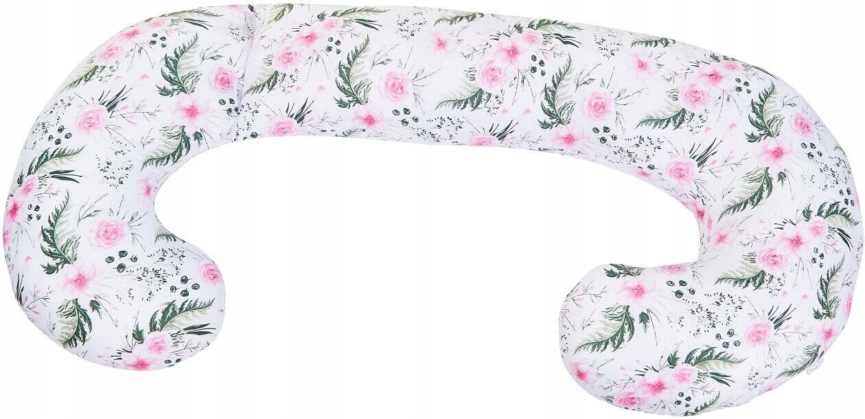Pregnancy Pillow+cover Full BodyVNursing Large C Shape Garden Flowers