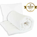 120x90cm 100% Cotton Anti Allergy Duvet Pillow Filled Quilt Bedding Fit Baby Cot