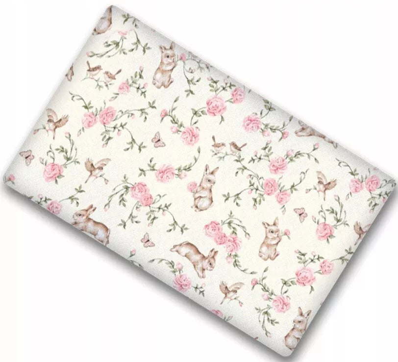 Baby Fitted Sheet 100% Cotton Mattress Toddler Bed 140x70cm Secret Garden
