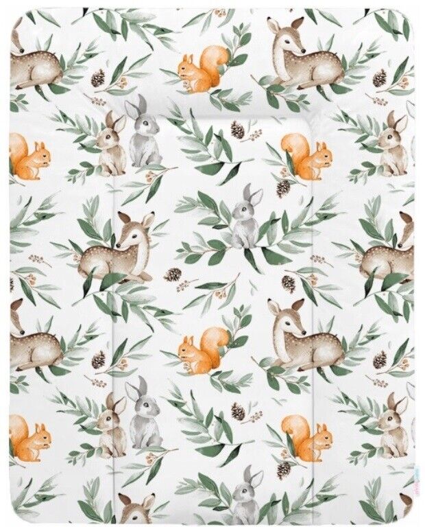 Baby Changing Mat 100% Cotton Padded Soft Nursery for Unit Green Glade