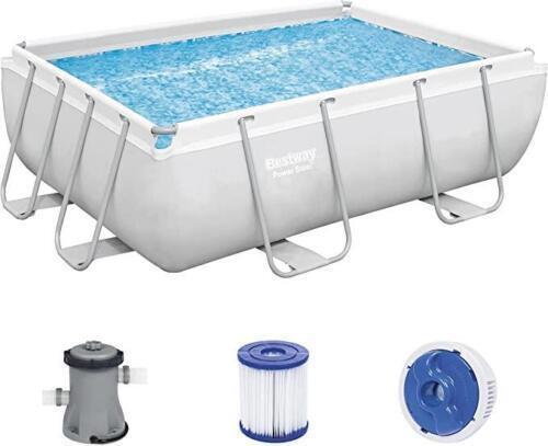 Bestway Rectangular Frame Garden Paddling Swimming Pool 56629 282x196x84cm