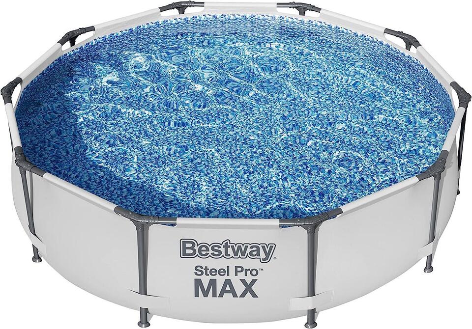 Bestway Swimming Paddling Garden Pool 56406 305cmx76cm Steel Pro MAX Round