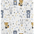 Baby Changing Mat 100% Cotton Padded Soft Nursery for Unit Forest Friends