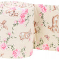 Baby Cot Liner Fit Cot All-round 360cm Straight 100% Cotton Secret Garden