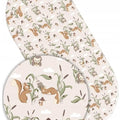 80x38cm Fitted Sheet for Baby Moses Basket Pram 100% Cotton Squirrels Dream