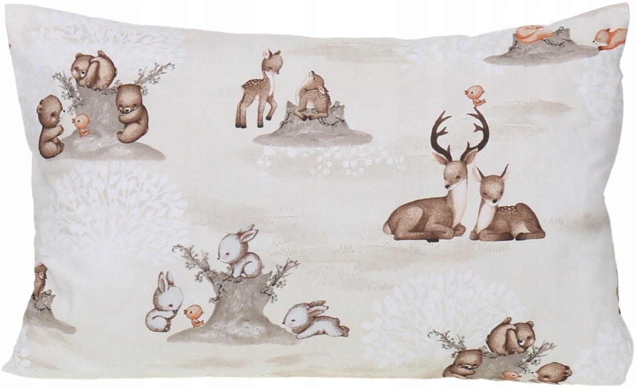 120x90 2Pc Baby Bedding Duvet Cover Set fit Cot Cotton The dream of the Forest