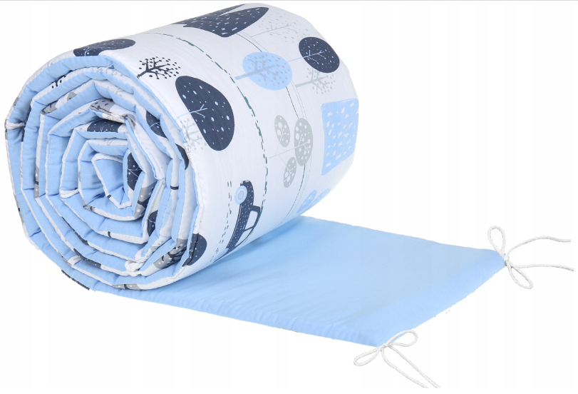 120x90cm 3Pc Baby Bedding Set Duvet Retro Cars/Blue