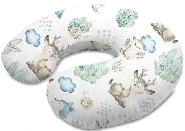 Baby Feeding Pillow Cotton Newborn Wolf In The Forest
