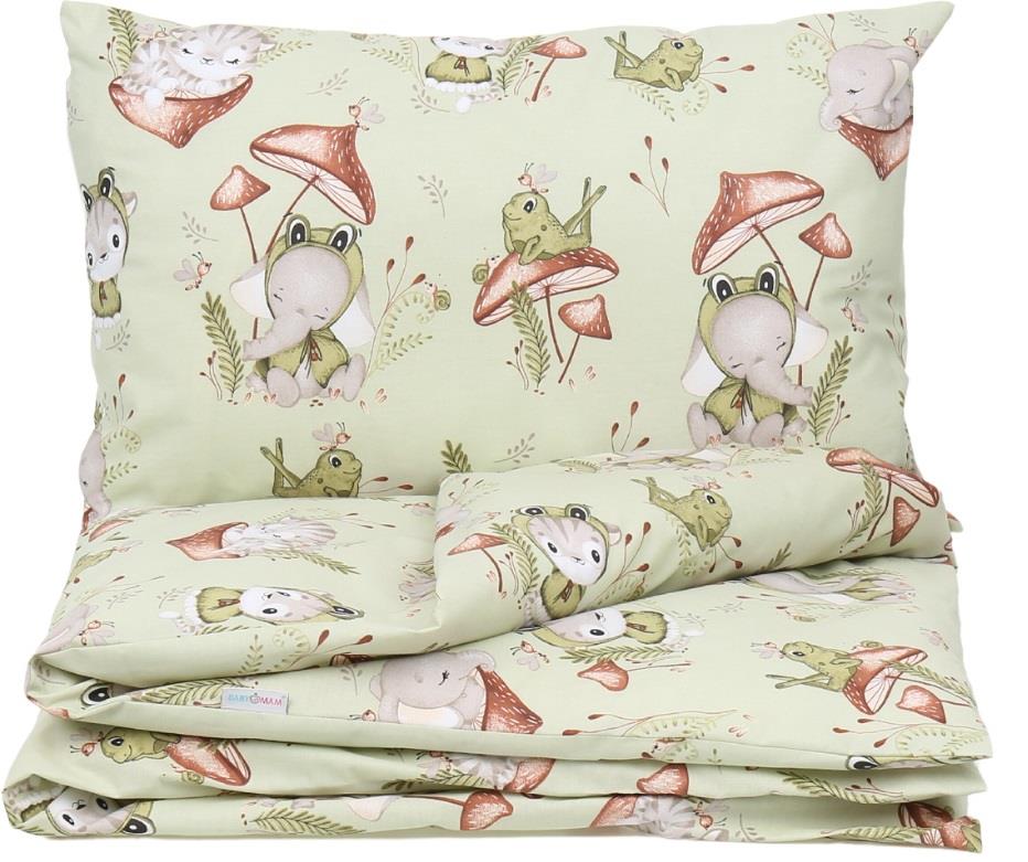 120x90 2Pc Baby Bedding Duvet Cover Set fit Cot Cotton Woodland Fantasy