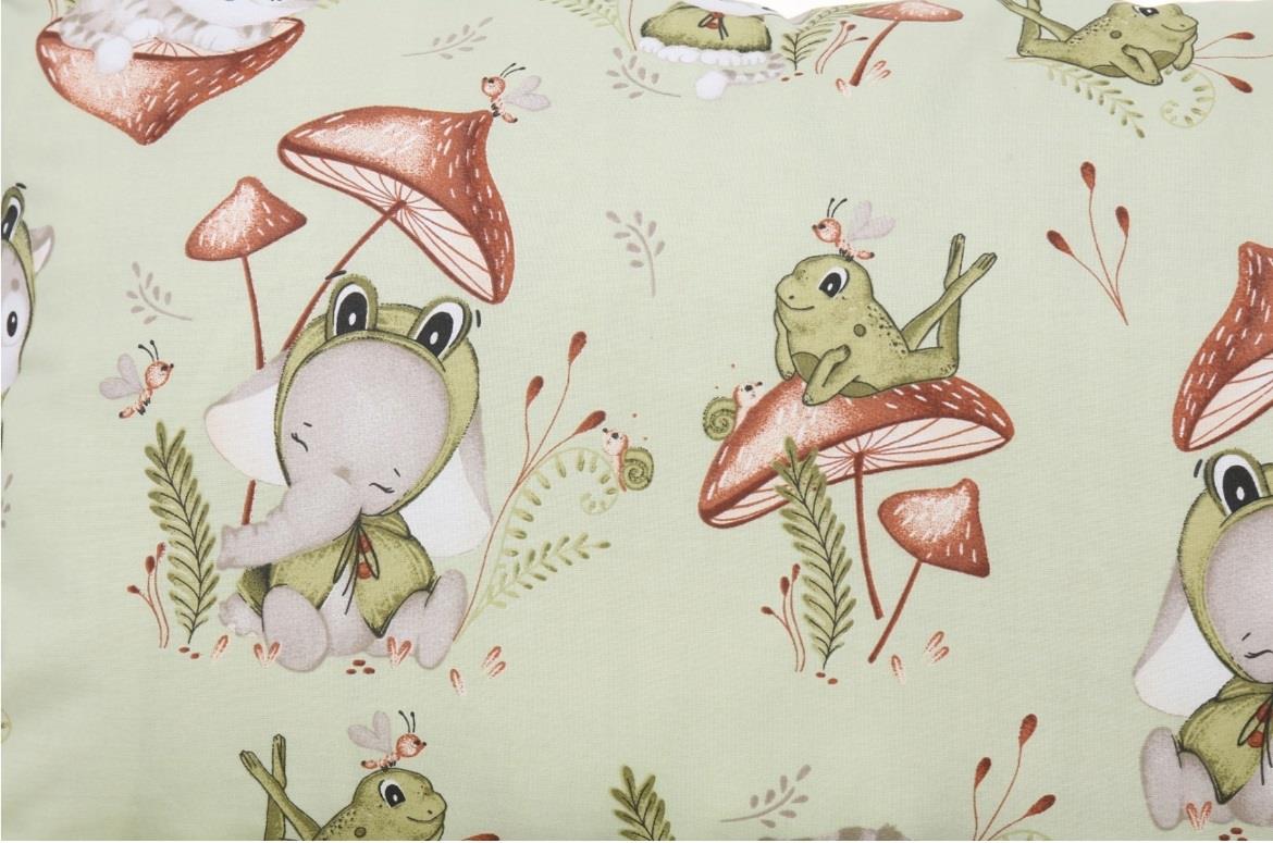 120x90 2Pc Baby Bedding Duvet Cover Set fit Cot Cotton Woodland Fantasy